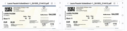 Karten laura pausini konzert - pausini,