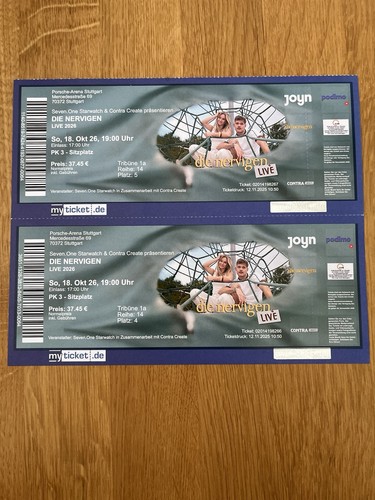 Verkaufe zwei tickets für - tickets,