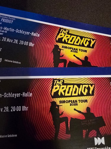 The prodigy stehplatz - the,