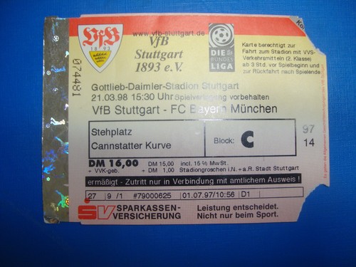 Ticket vfb stuttgart - ticket,