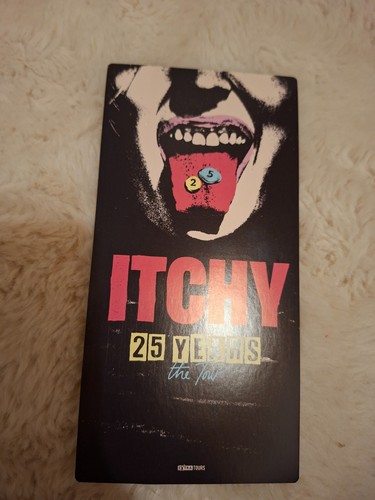 Itchy band konzertkarte ticket - itchy,