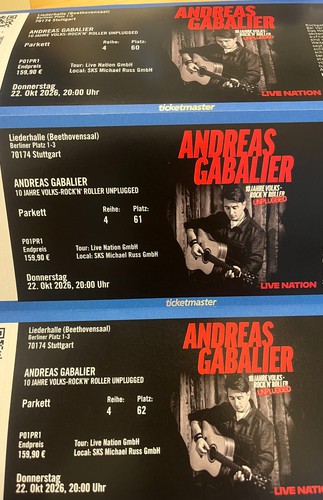 Exklusive tickets andreas - exklusive,