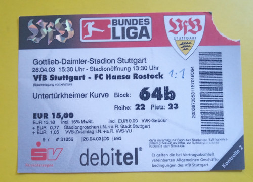 Orig ticket bundesliga - orig.,