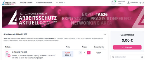 Gutschein tages ticket - gutschein, 3-tages-ticket