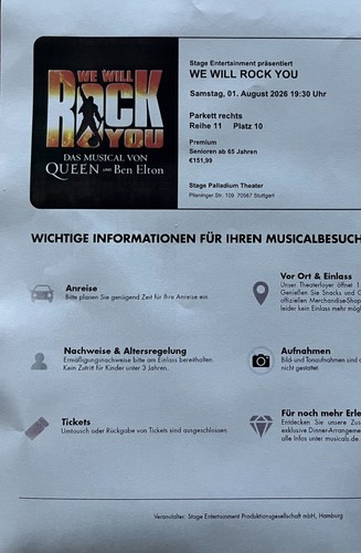Musical tickets stuttgart - 2,