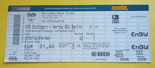 Orig ticket bundesliga - ticket,