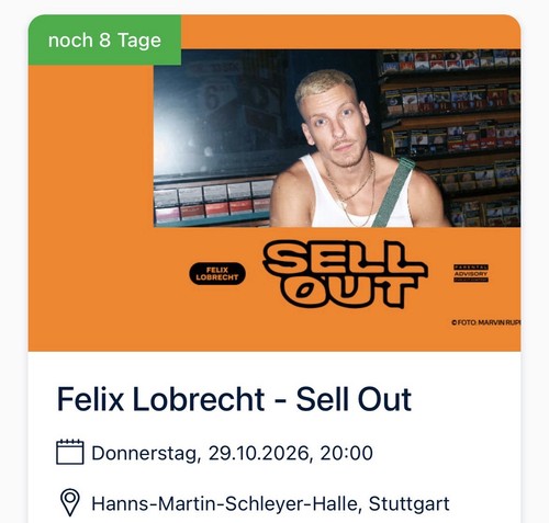 Felix lobrecht sell out - sell,