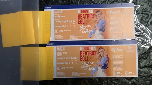 Beatrice egli tickets vip - beatrice,