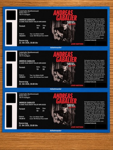 Andreas gabalier tickets 22 - andreas,