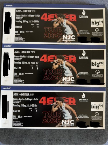 Jazeek tickets 4ever - –,