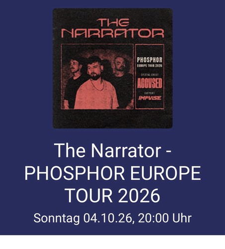 The narrator konzert stuttgart - the,