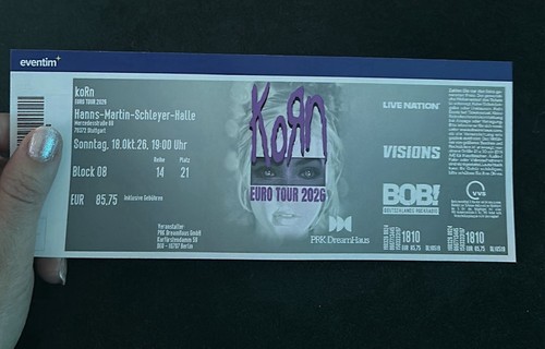 Sitzplatz ticket korn - sitzplatz,