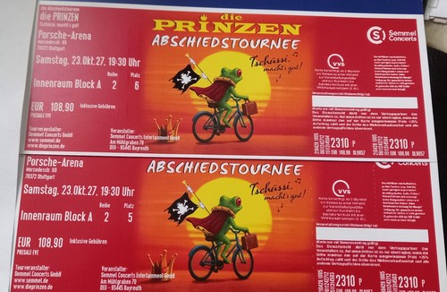 Die prinzen abschiedstour 2027 - prinzen,