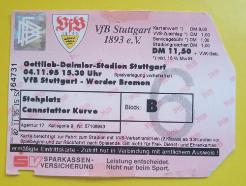 Orig ticket bundesliga - 1.,