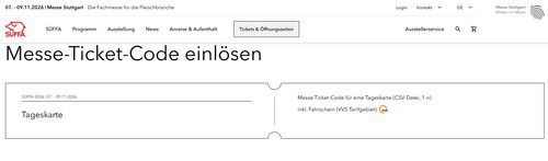 Gutschein tagesticket süffa - tagesticket,