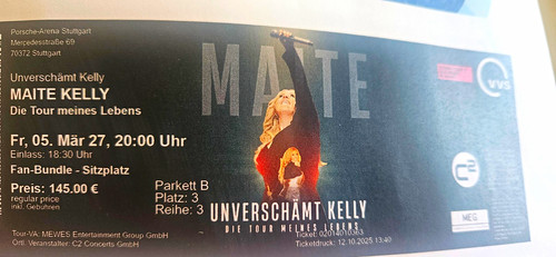 Konzert ticket unverschämt - konzert,