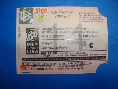 Ticket vfb stuttgart - ,