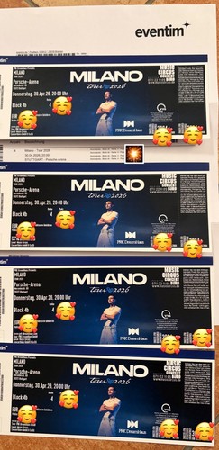 Tickets milano konzert - tickets,