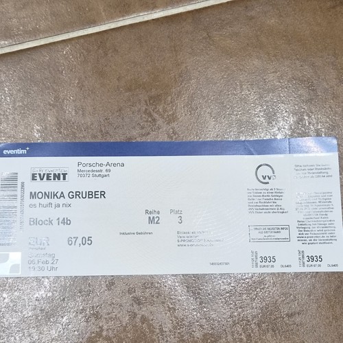 Ein ticket für monika - für,