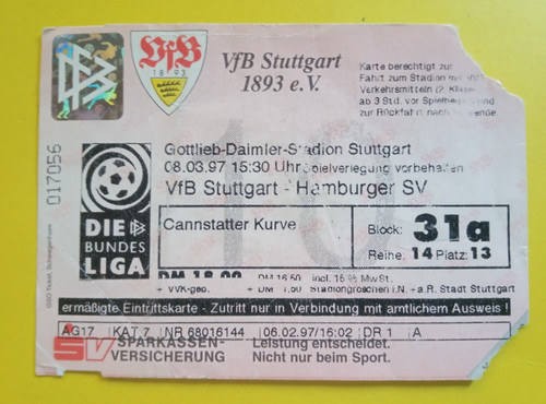 Orig ticket bundesliga - 1.,