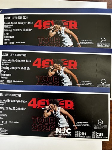 Jazeek 4ever tour 2026 - 2026, –