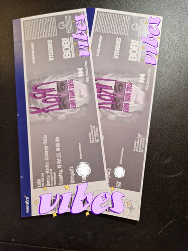 Korn euro tour 2026 - tour,