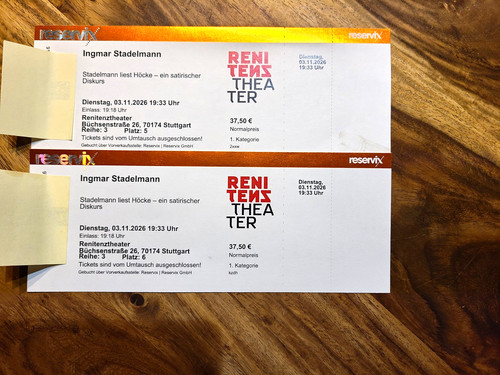 Tickets für ingmar - tickets,