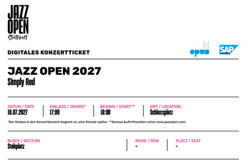 Stehplatz tickets für - tickets,