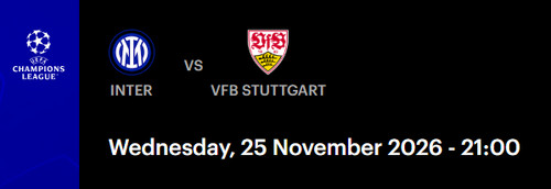 Tickets inter vfb - tickets,