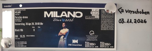 Milano ticket stuttgart - milano,