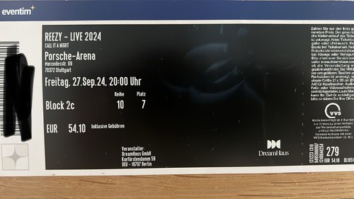 Reezy konzertkarten - 2,