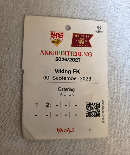 Akkreditierung ticket vfb - akkreditierung,