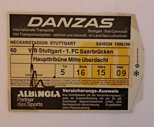Ticket vfb stuttgart fc - vfb,